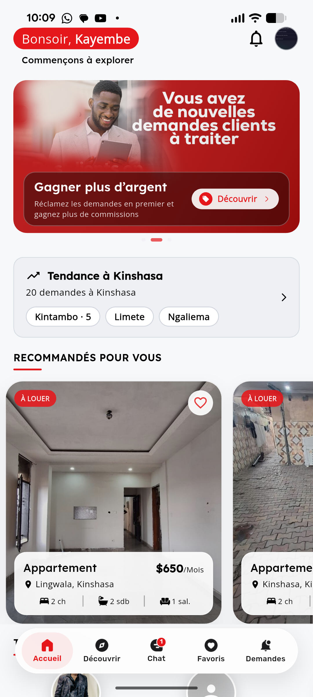 Smart Immo app preview